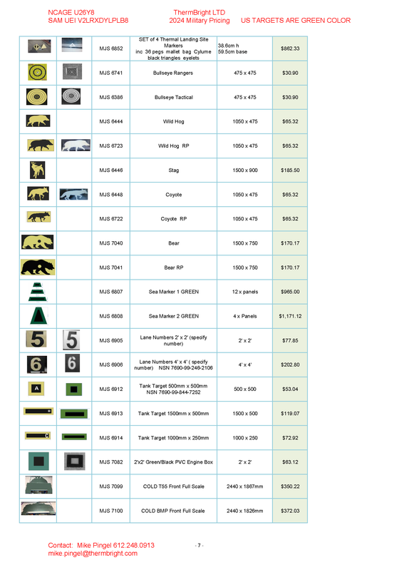 MILITARY-NUCLEAR TARGTS LIST 7